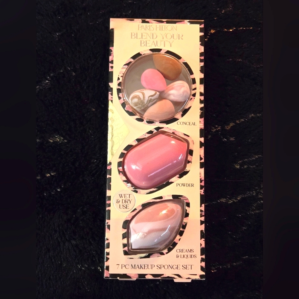 NIB Paris Hilton 7pc Makeup Sponges